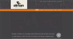 Desktop Screenshot of elmanprint.com